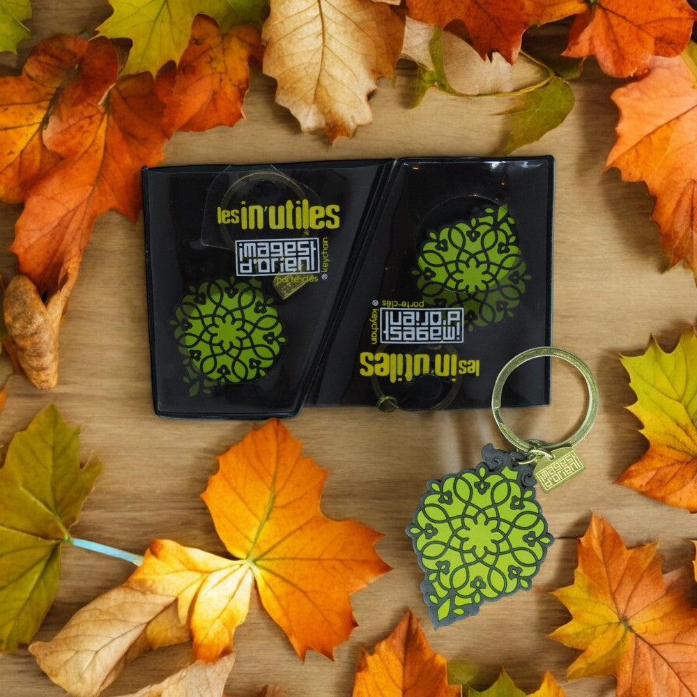 IO Key Chain Ferronerie Verte