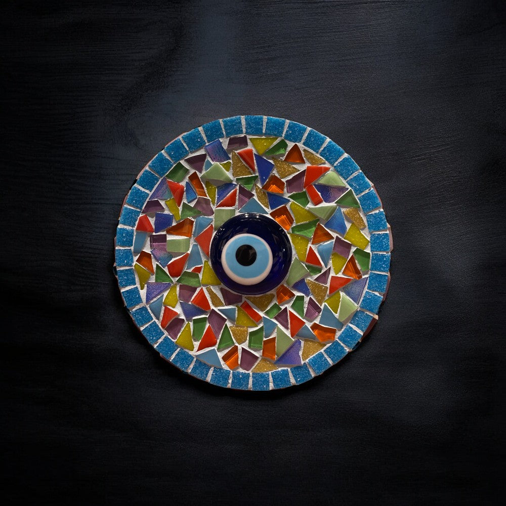 Raja Mosaic Ø14 cm multicolor