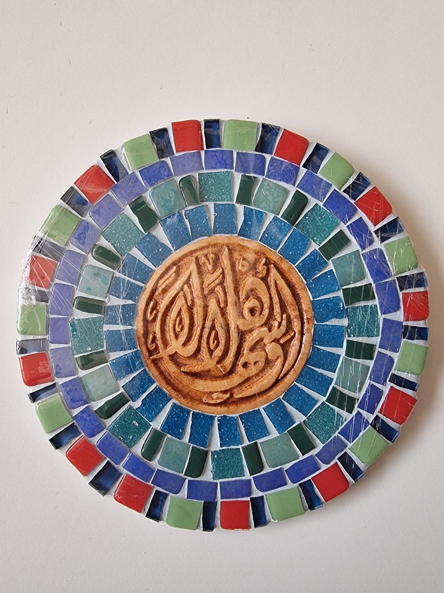 Raja Mosaic round Ø16 colorful