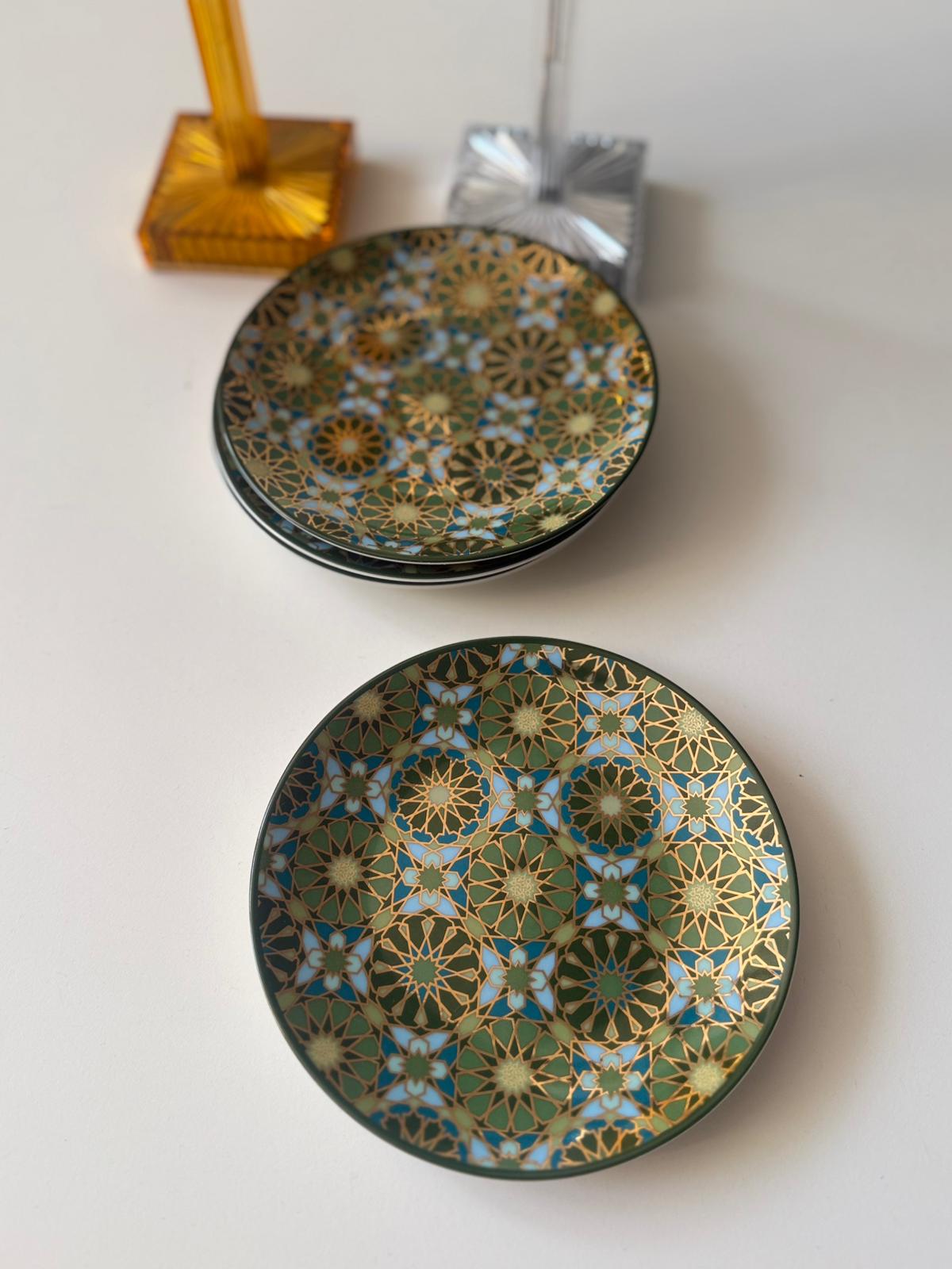 Butter Plates Andalusia set of 4