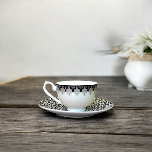 Cup and Saucer 90ml Safra