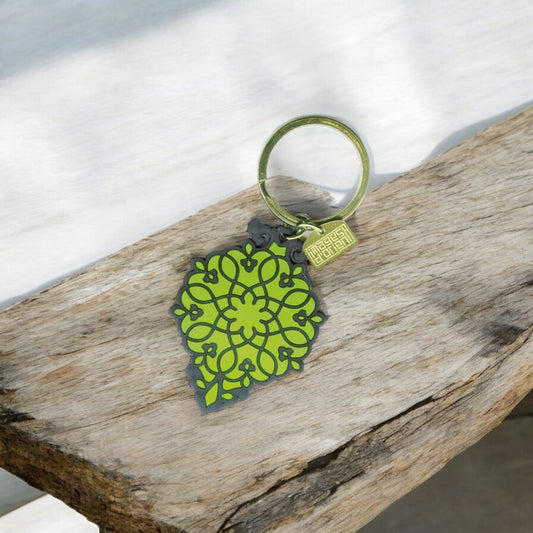 IO Key Chain Ferronerie Verte