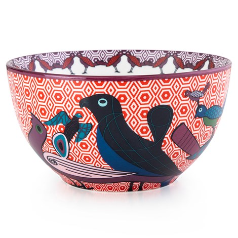 Bowl Birds of Paradise-Arabesque Boutique