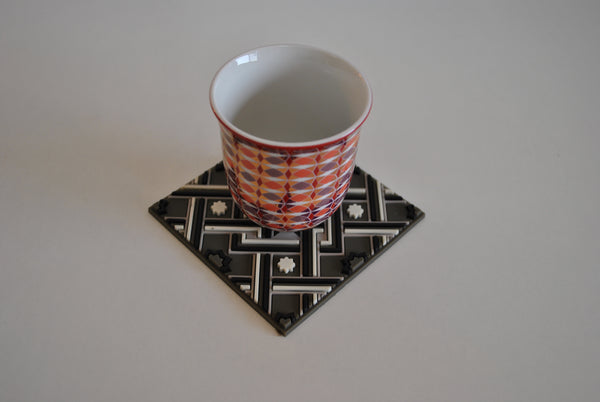 Set of 6 Coaster Matéa Gray