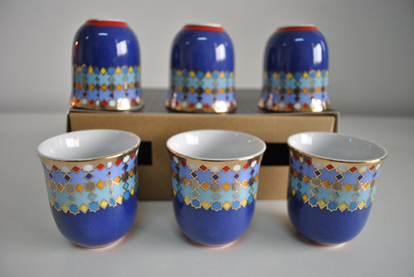 Coffee Cup 90ml Sursock Vitrail - 6 pcs