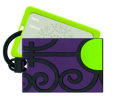 Luggage Tag Ferronerie Verte - Arabesque Boutique